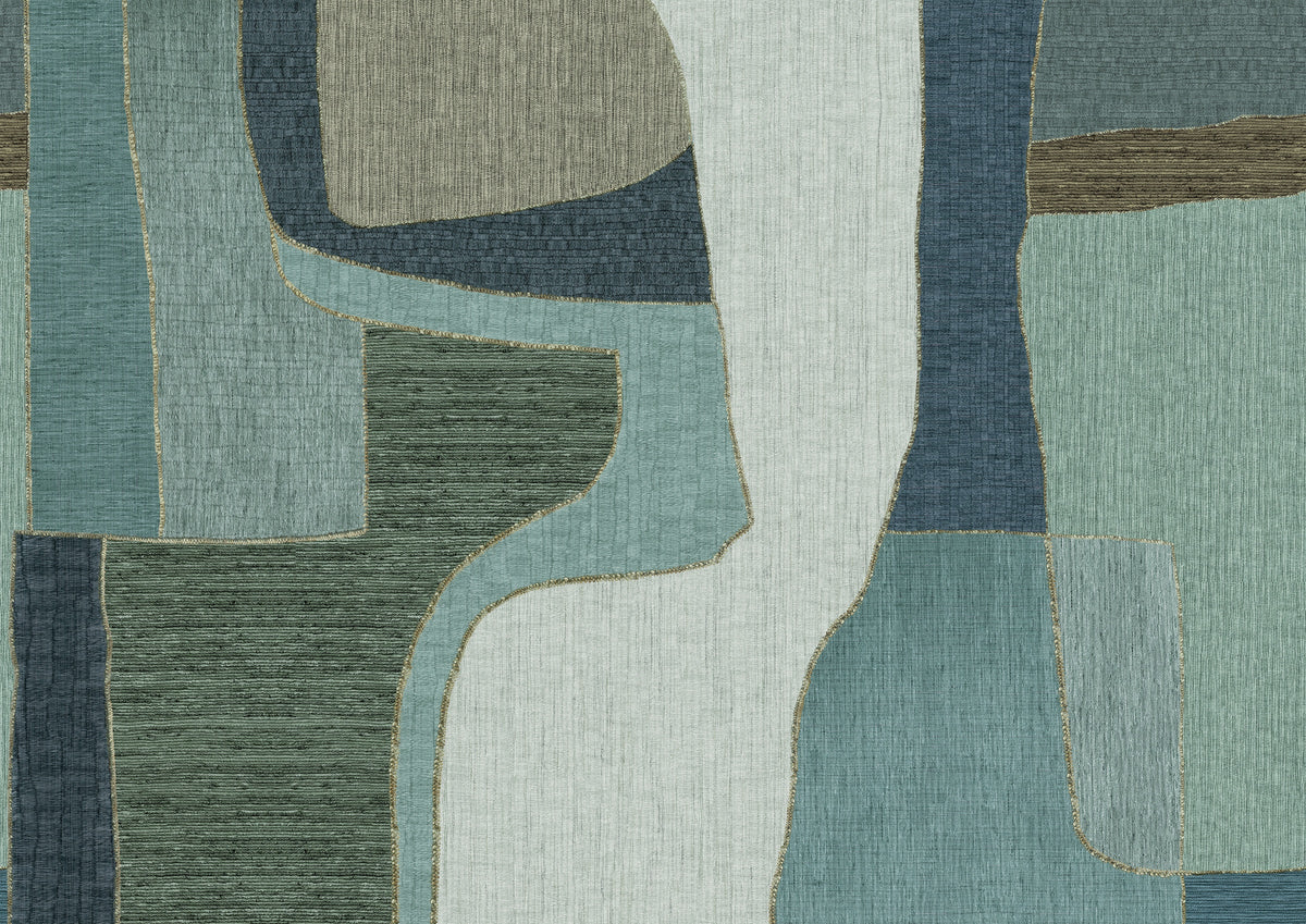 Masureel behang Boro Teal