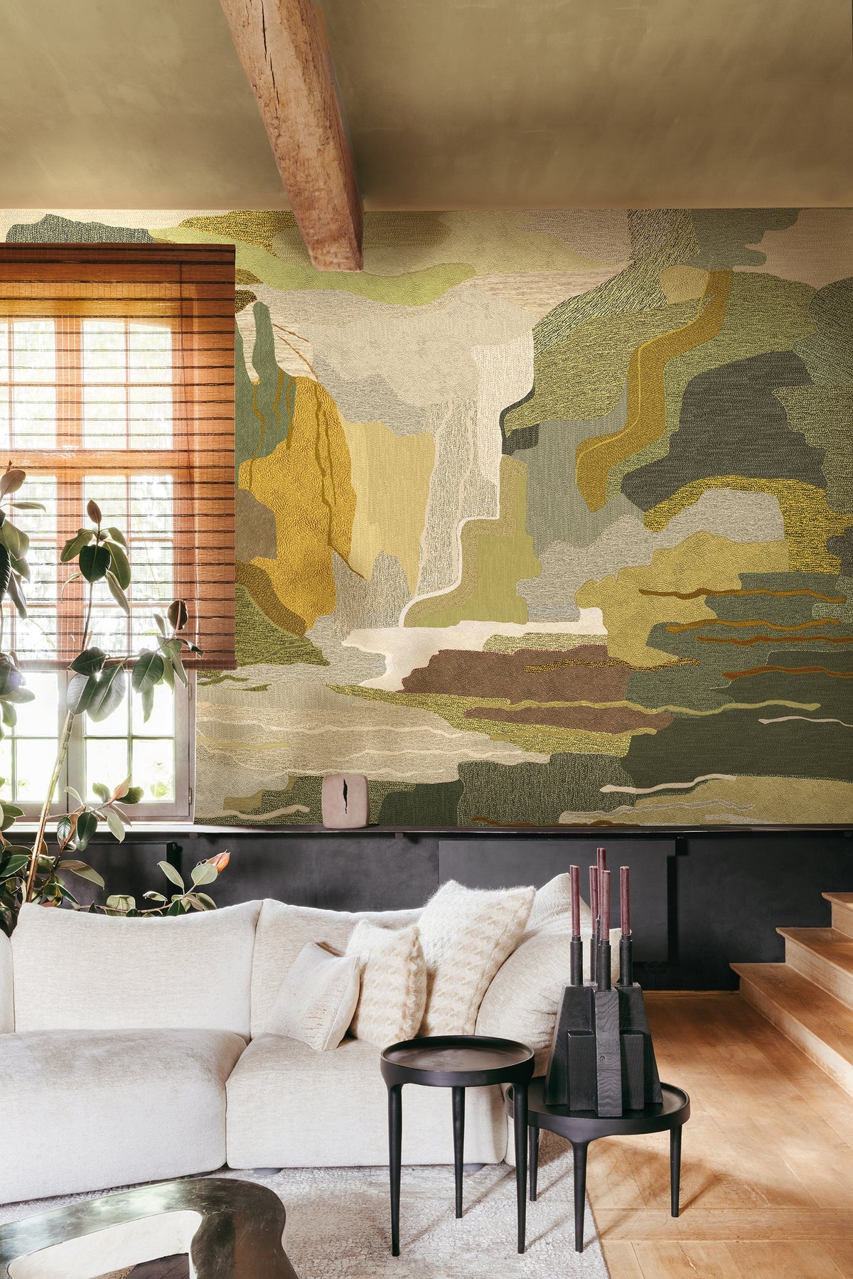 Masureel behang Arazzo Cocoon in interieur