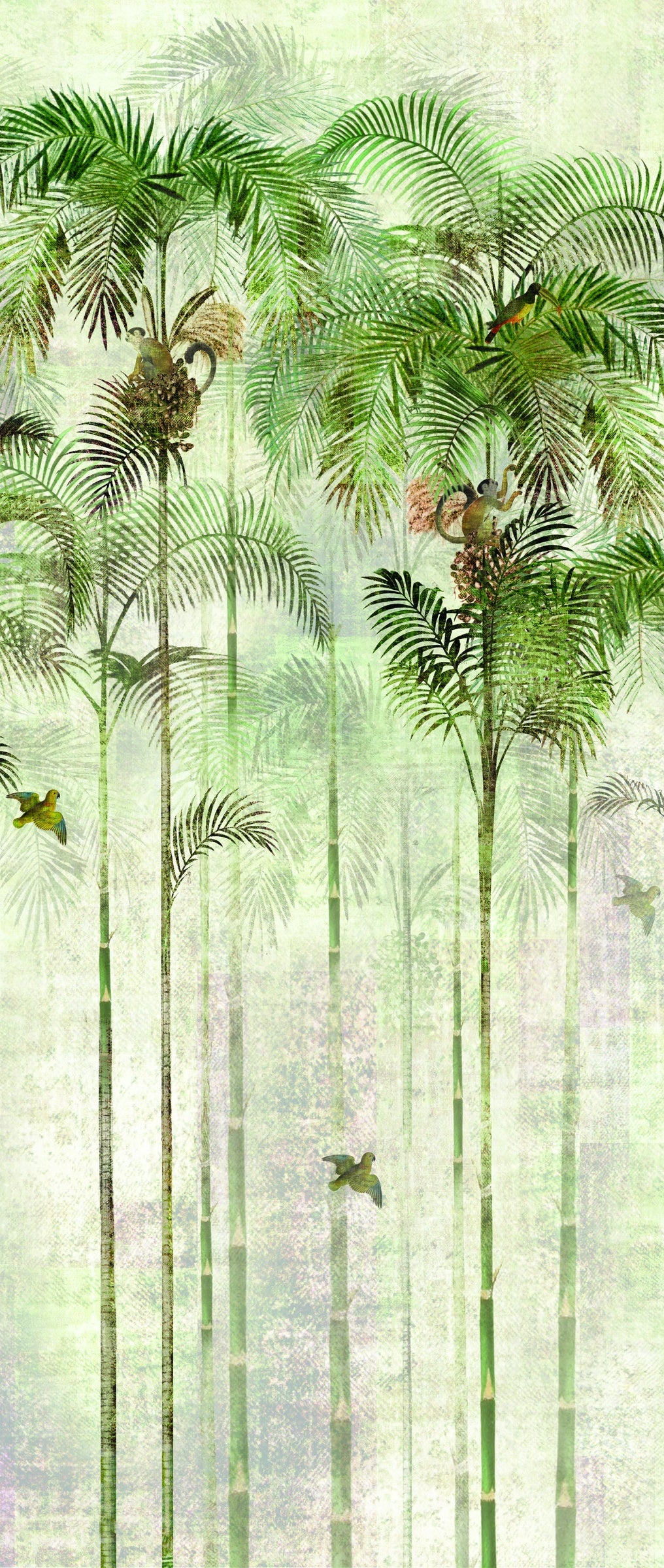 Masureel behang Jungle Greenery
