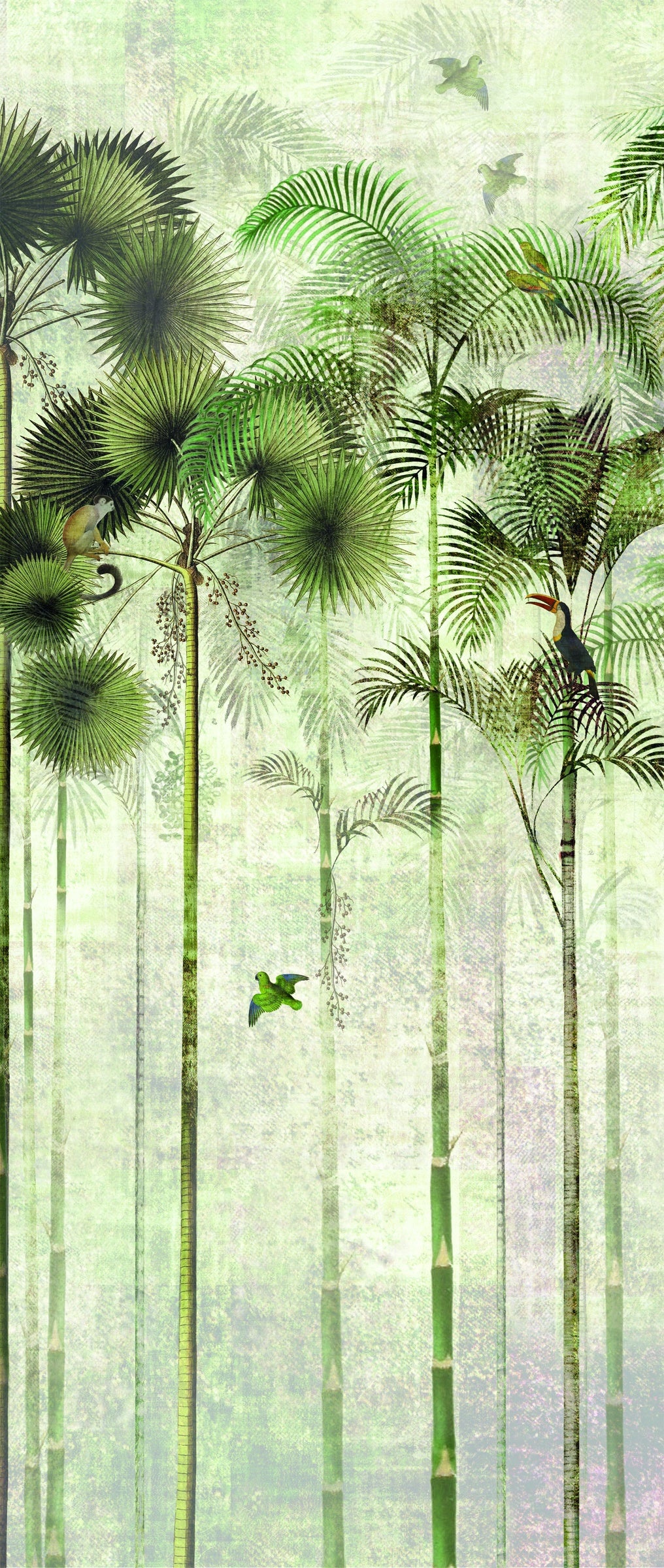 Masureel behang Jungle Greenery