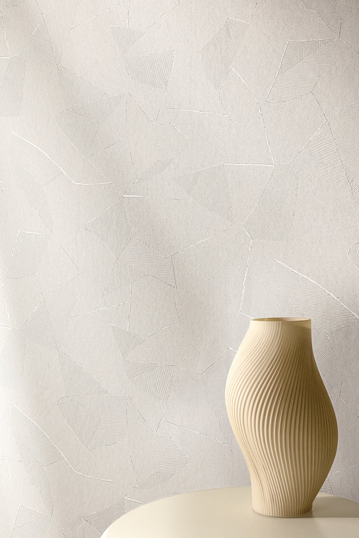 Masureel behang Magma Snow in interieur