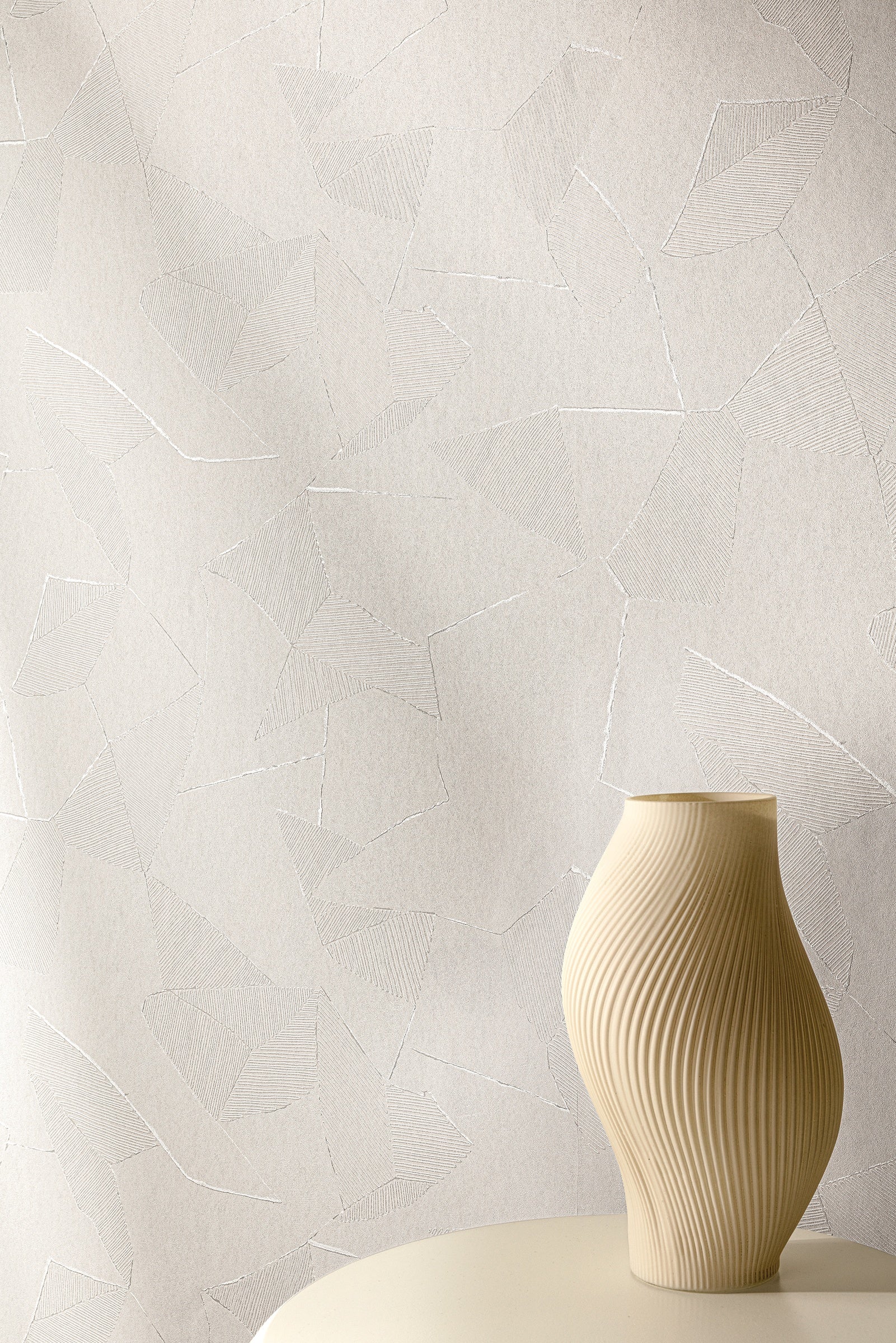 Masureel behang Magma Snow in interieur