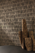 Masureel behang Erosio Midnight in interieur