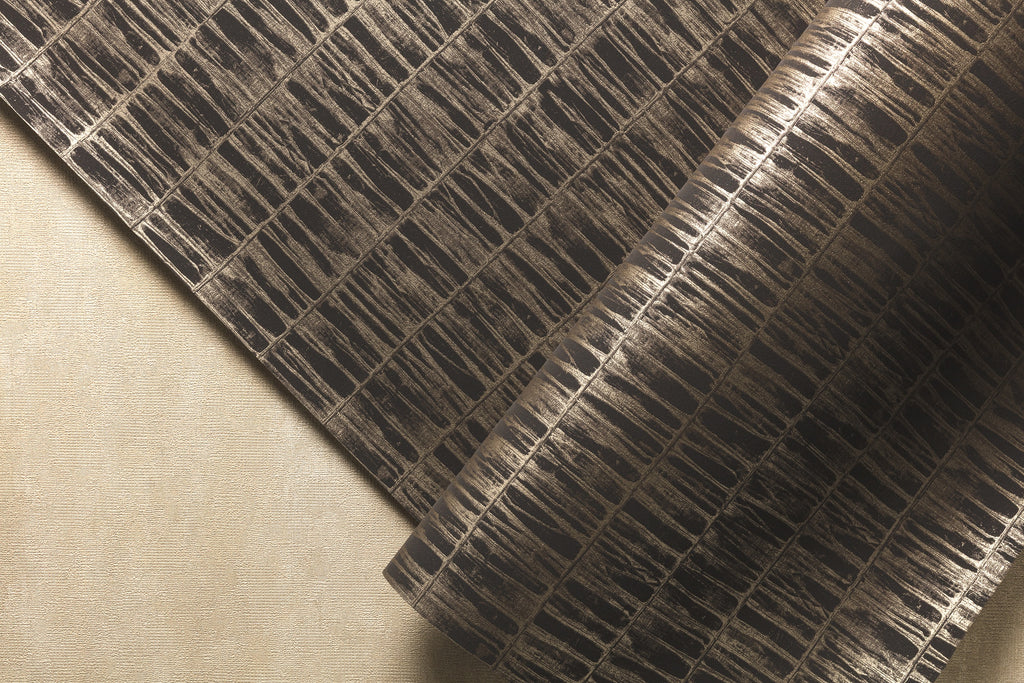 Masureel behang Erosio Midnight in interieur