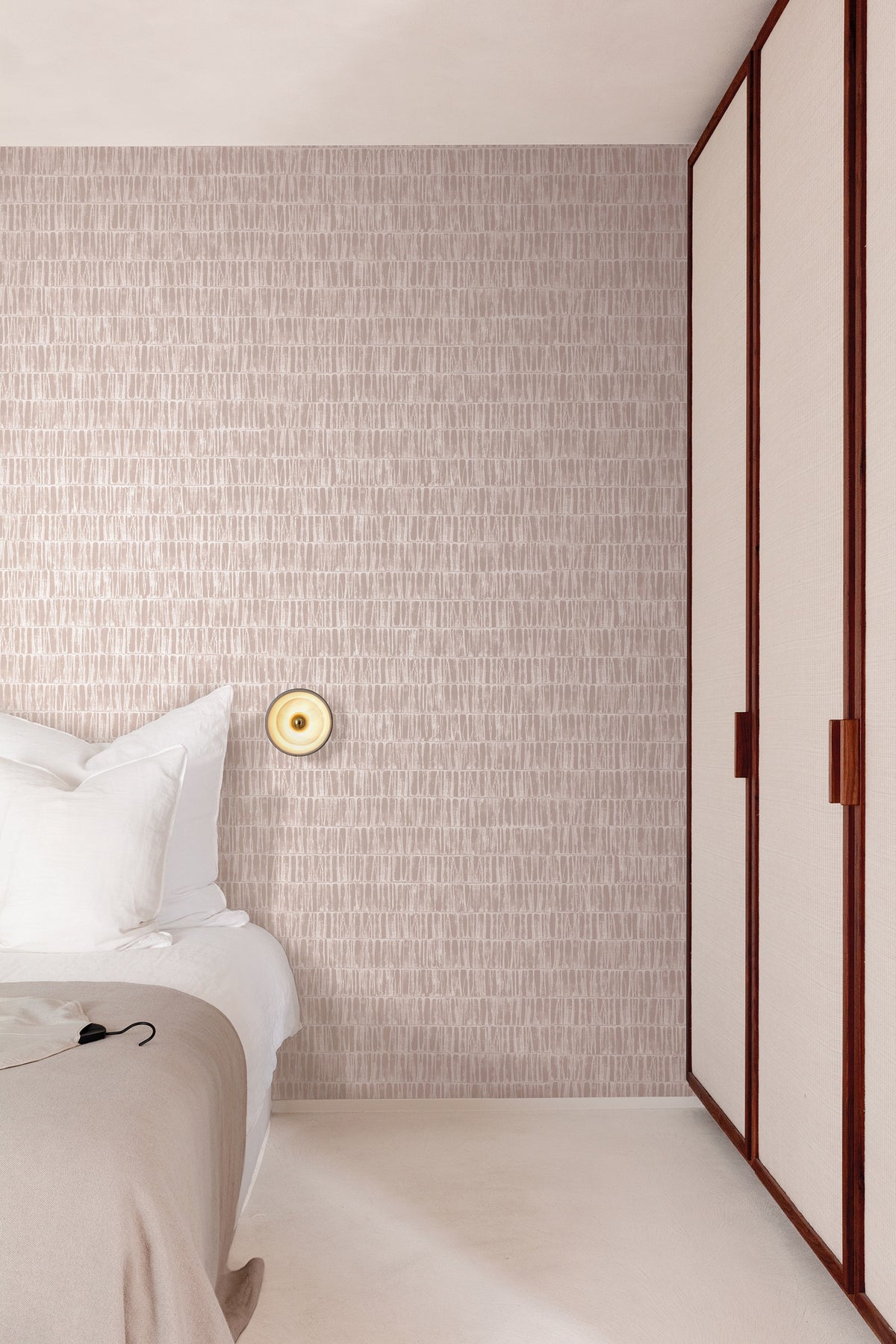 Masureel behang Erosio Shell in interieur