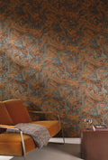 Masureel behang Ebru Rust in interieur