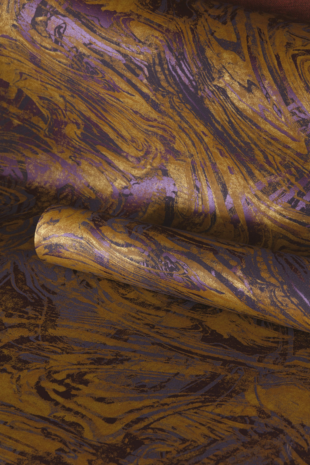 Masureel behang Ebru Astral in interieur