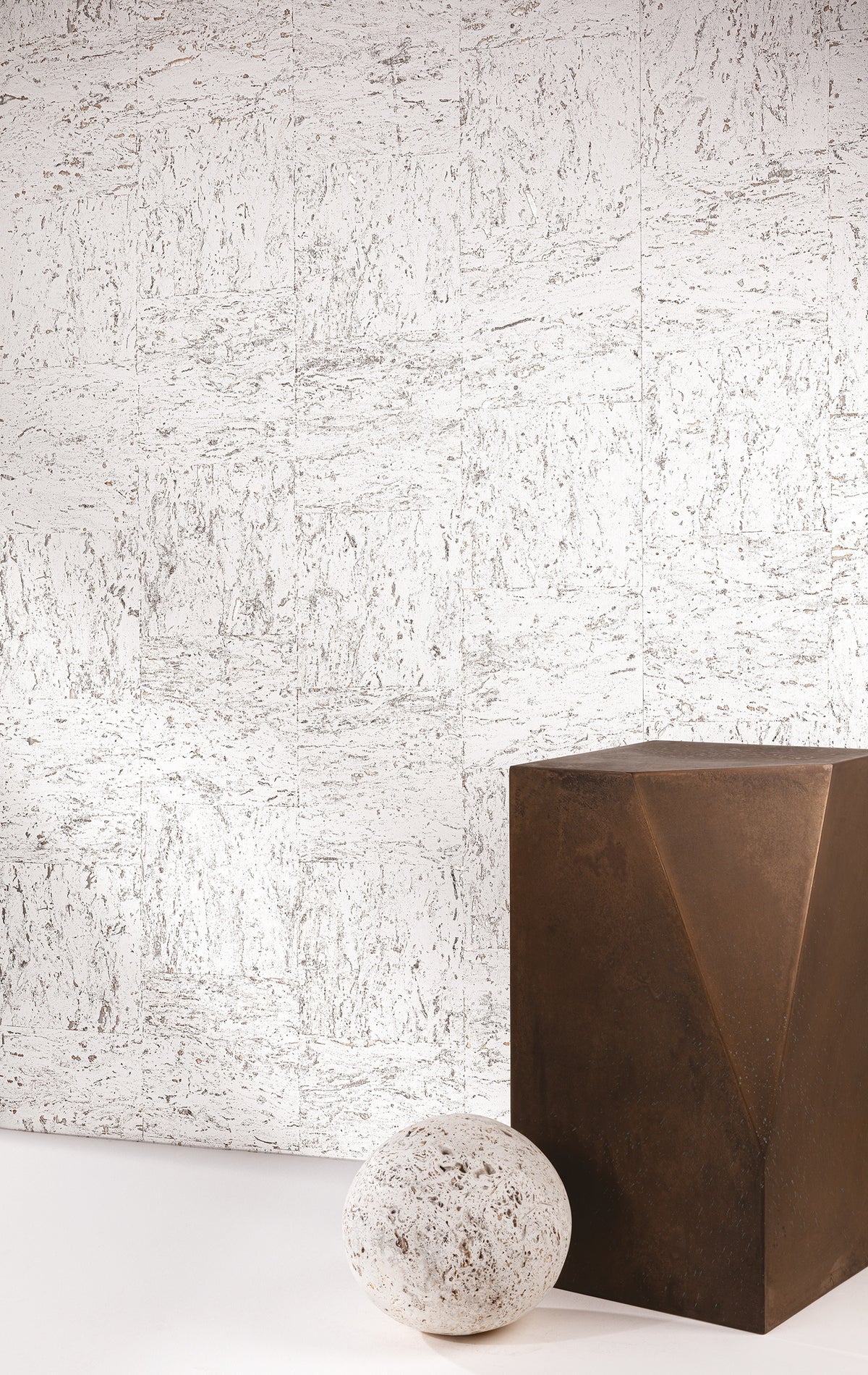 Masureel behang Suber Snow in interieur