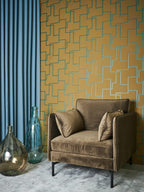 Masureel behang Christo Antelope in interieur