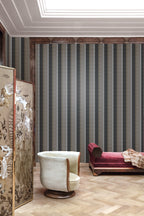 Masureel behang Jules Woodrose in interieur