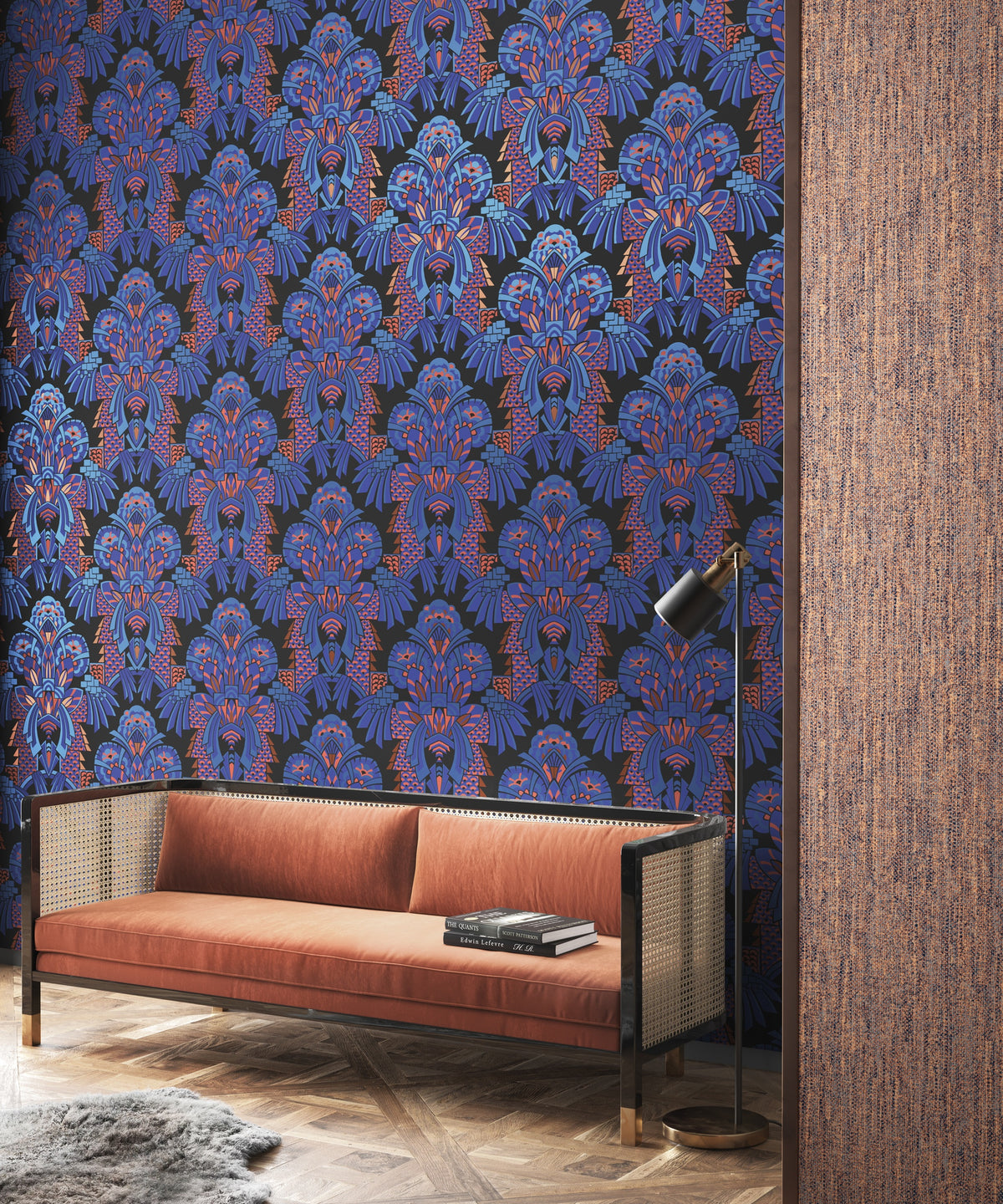Masureel behang Dorothy Imperial in interieur