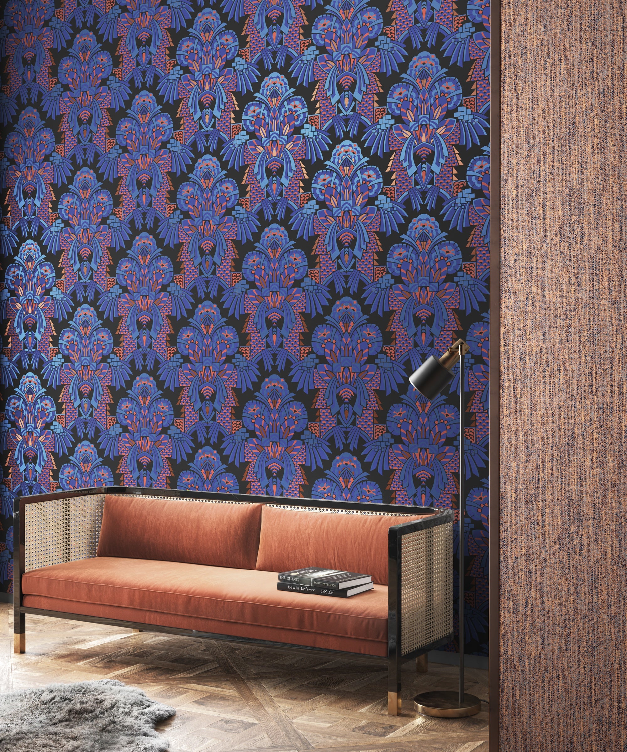 Masureel behang Dorothy Imperial in interieur
