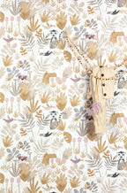 Masureel behang WILDERNESS AMBER in interieur