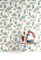 Masureel behang TREES ARONA in interieur