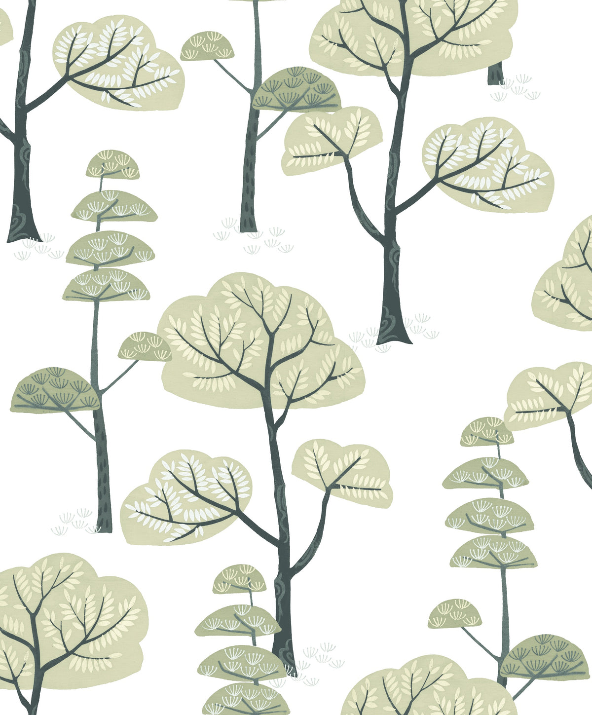 Masureel behang TREES SAND