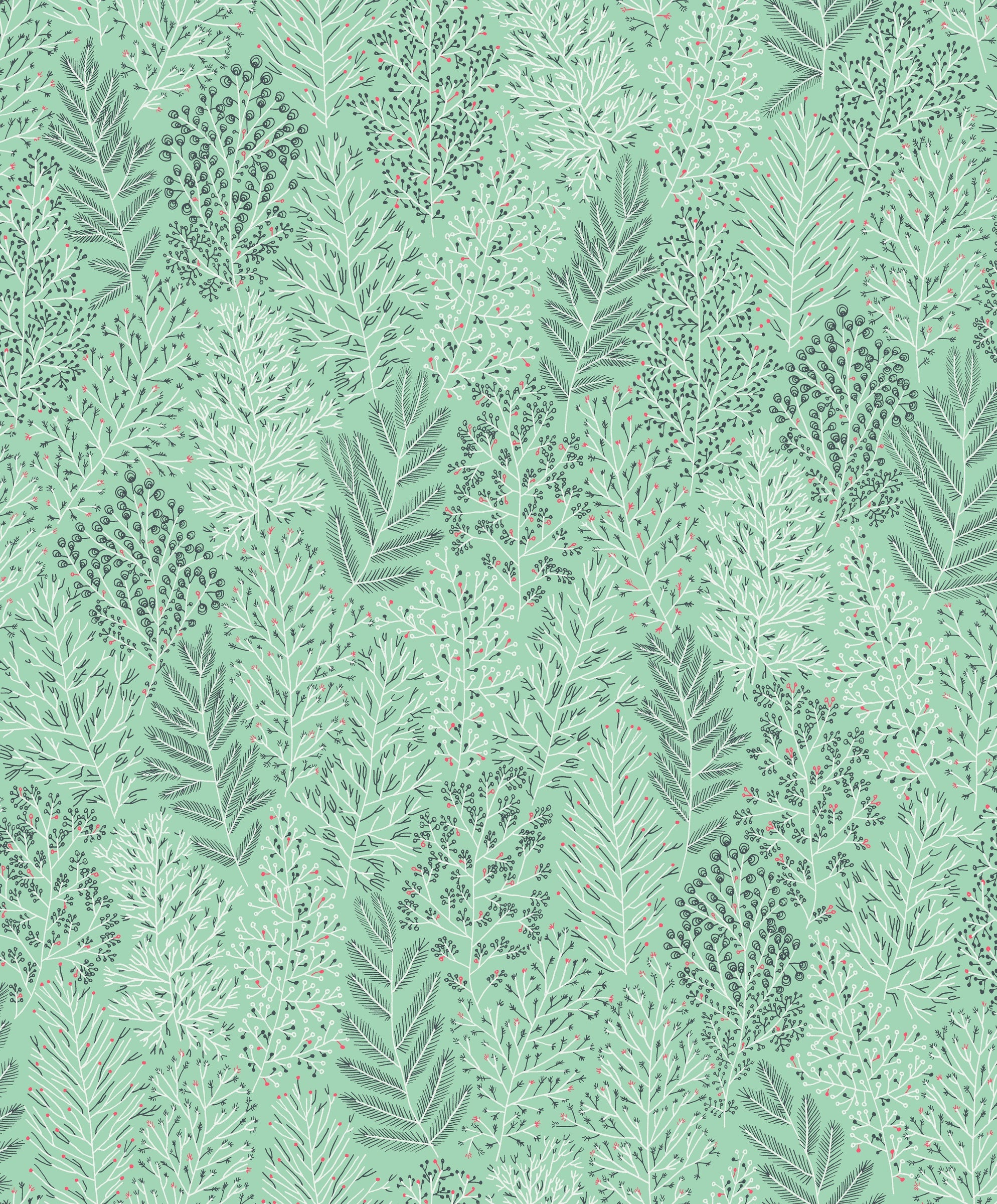 Masureel behang LEAFY MEADOW