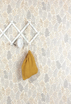 Masureel behang LEAFY AMBER in interieur