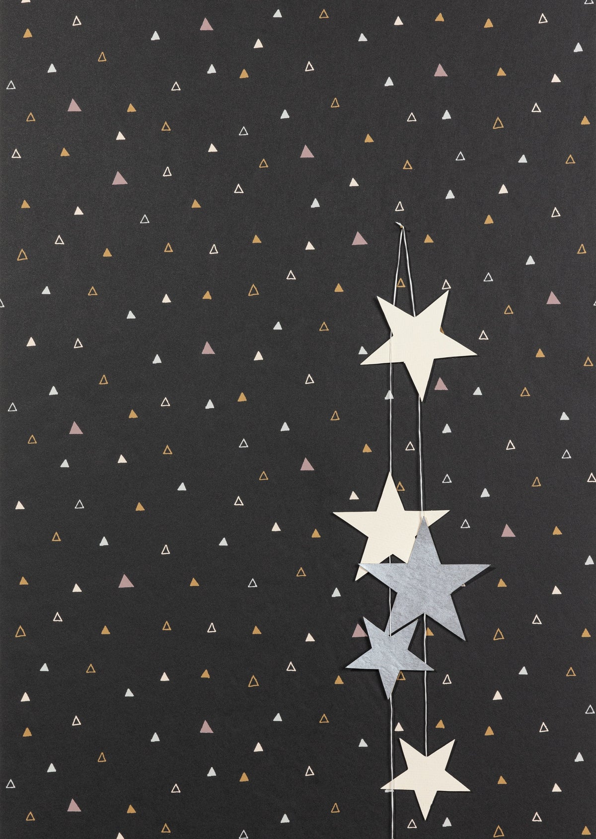 Masureel behang SPOTS AMBER in interieur
