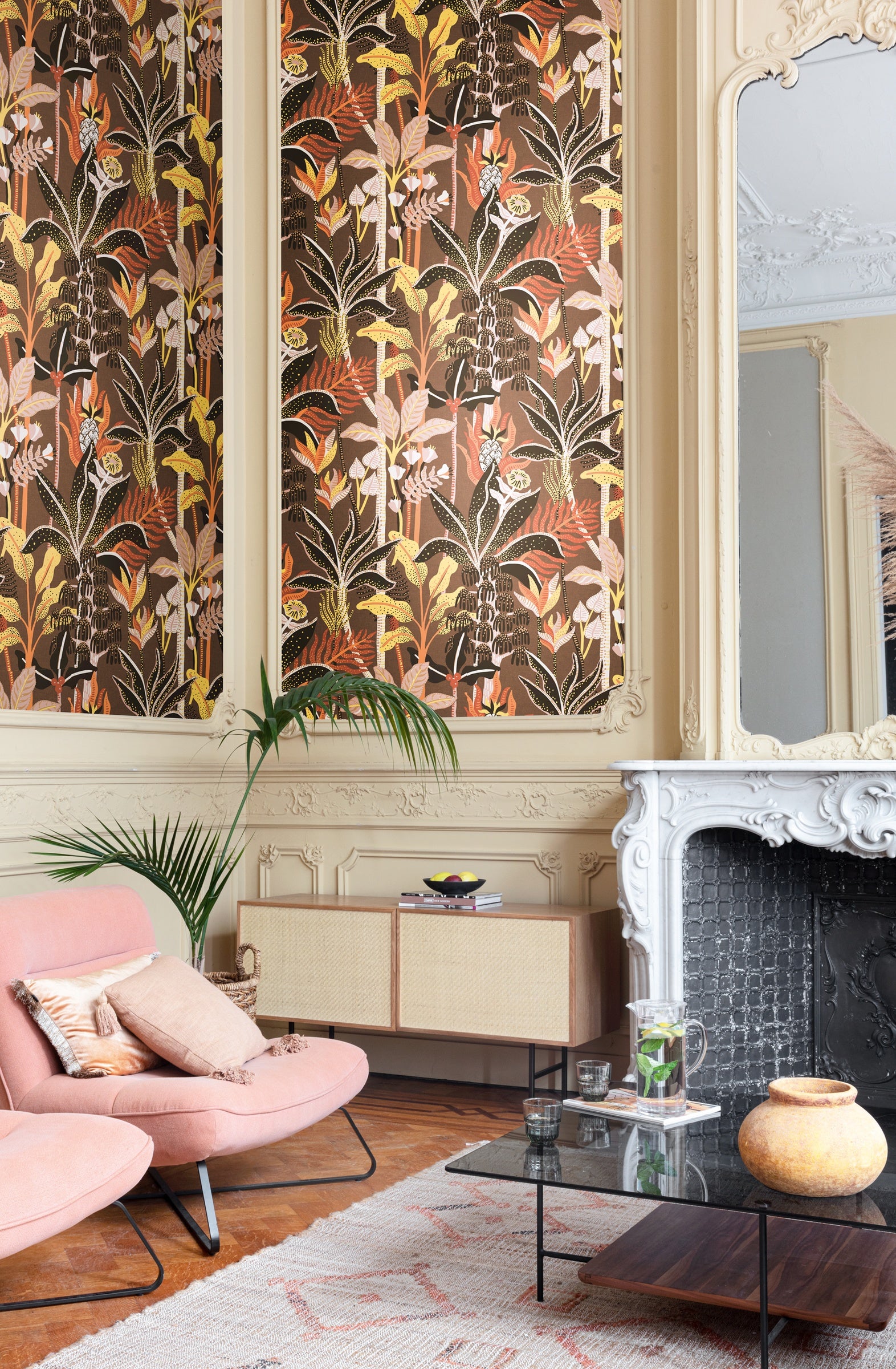 Masureel behang Jose Paradise in interieur