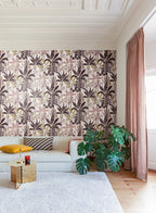 Masureel behang Jose Rosewater in interieur