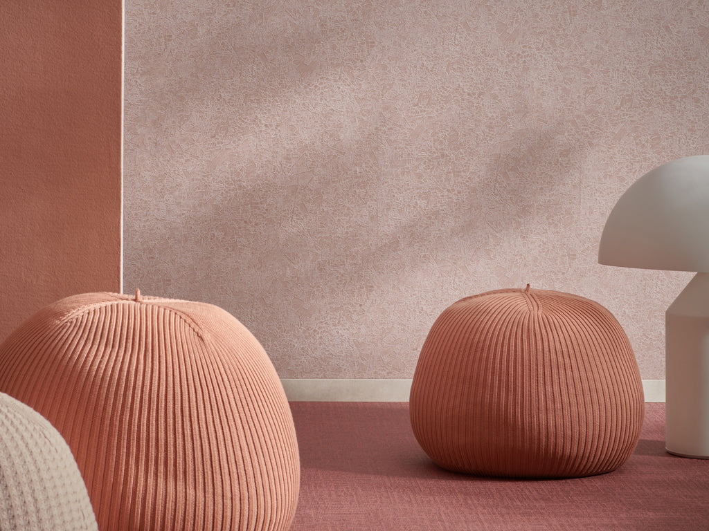 Masureel behang Ramon Rose in interieur
