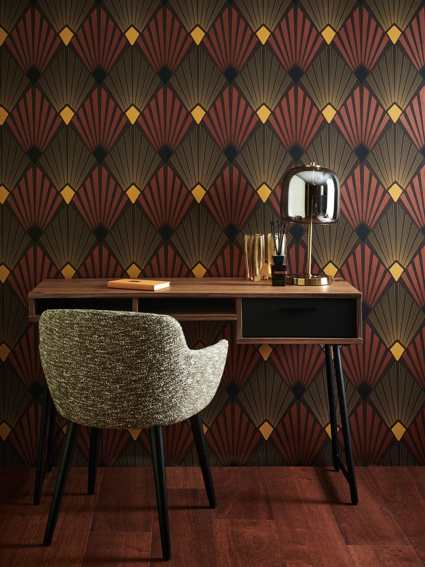 Masureel behang Diego Sierra in interieur