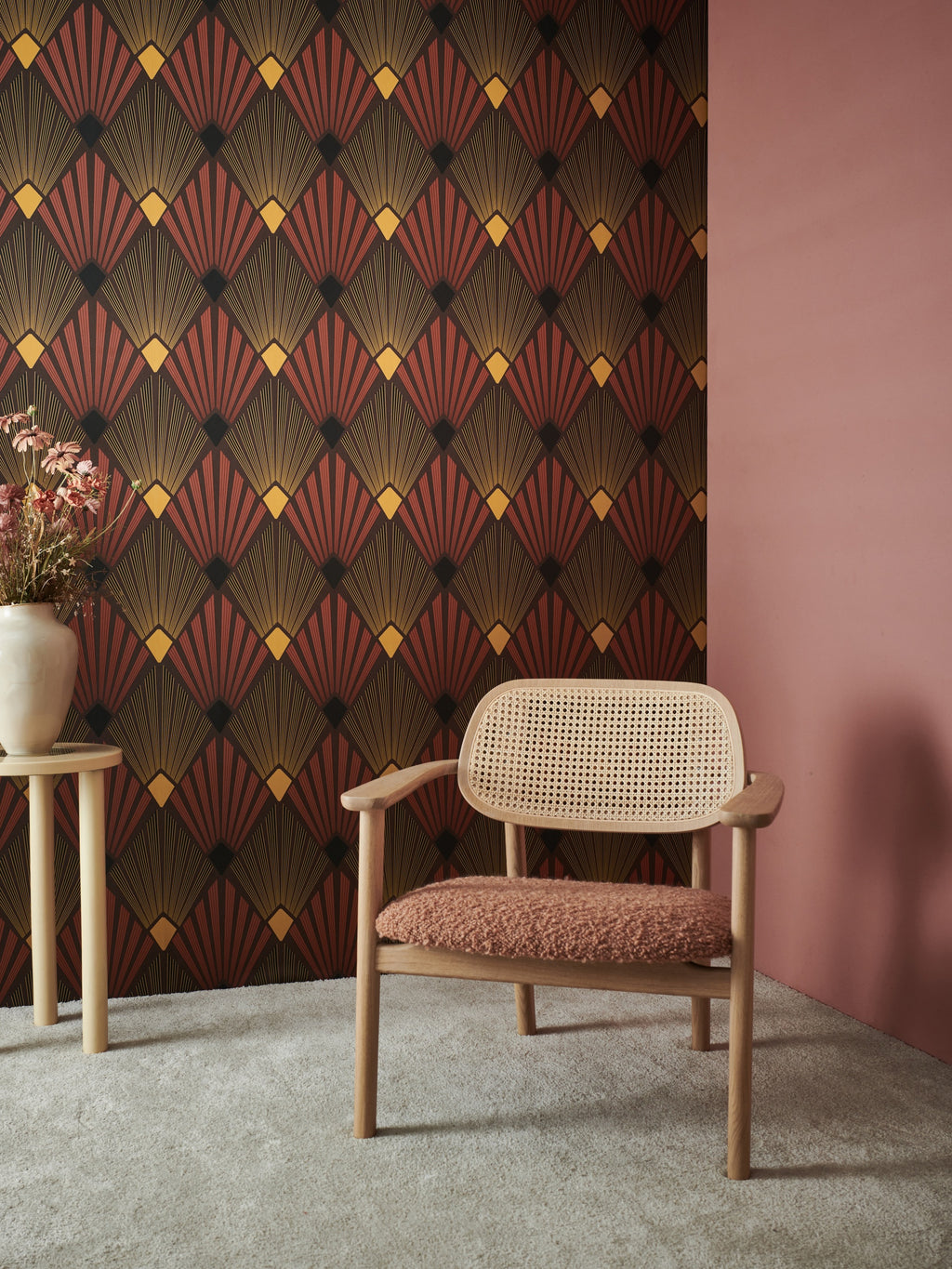 Masureel behang Diego Sierra in interieur