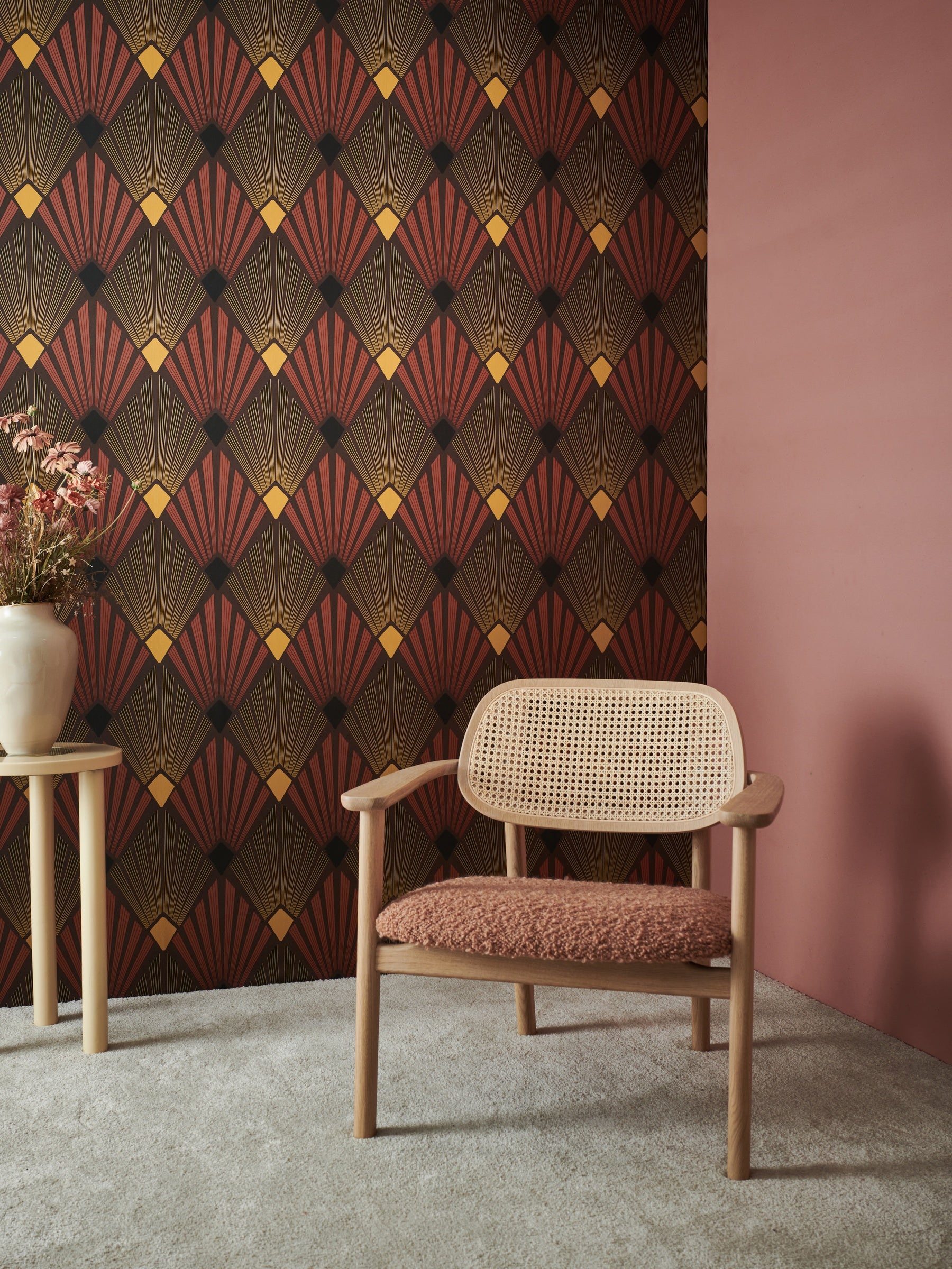 Masureel behang Diego Sierra in interieur