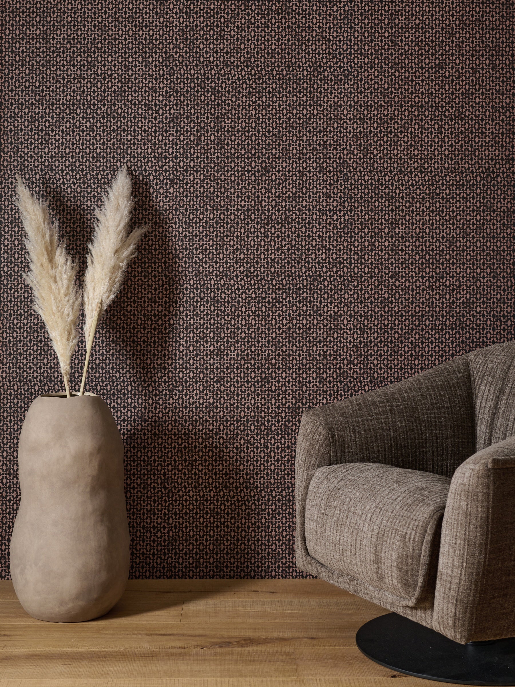 Masureel behang Ada Viridis in interieur