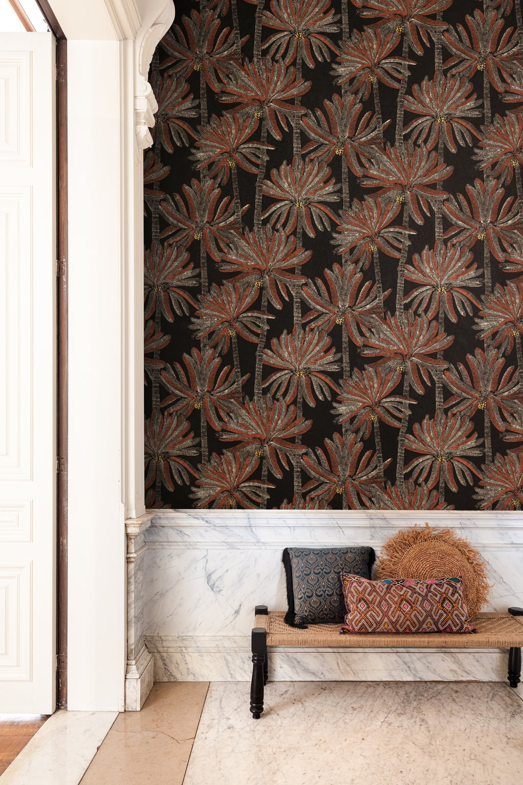 Masureel behang Palmary Sierra in interieur
