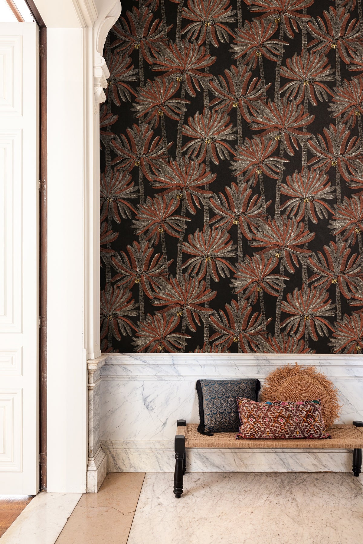 Masureel behang Palmary Sierra in interieur