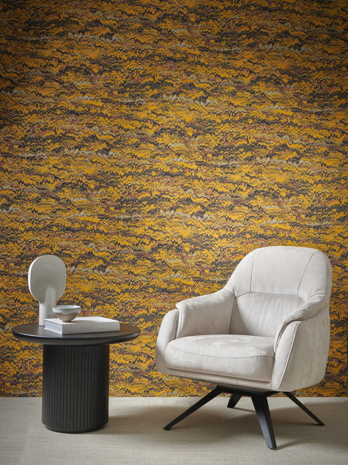 Masureel behang Eduardo Paradise in interieur