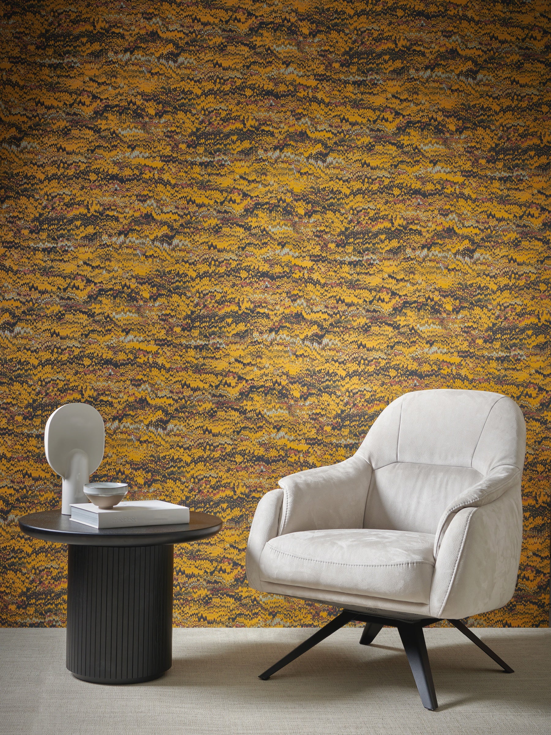 Masureel behang Eduardo Paradise in interieur