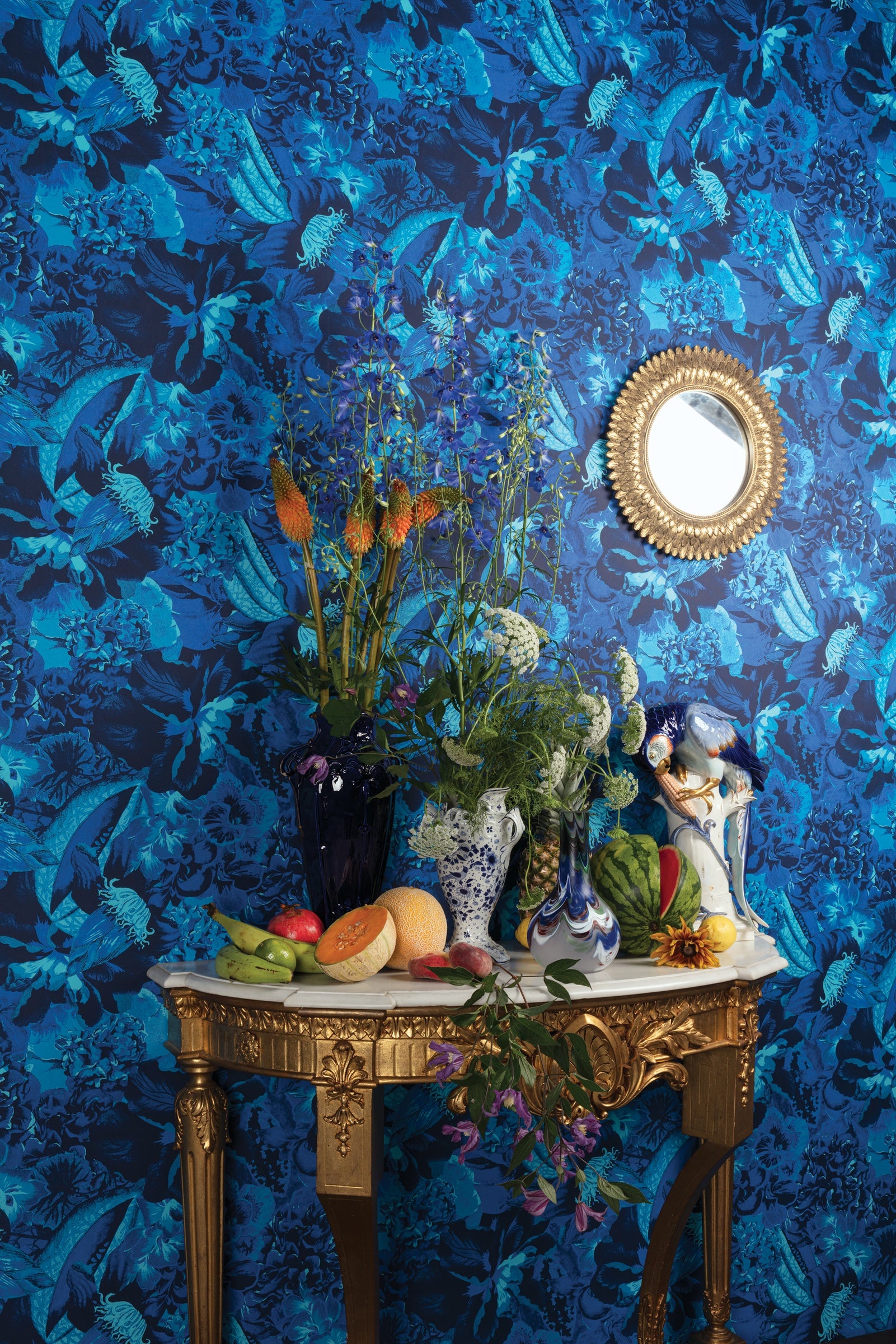 Masureel behang Frida Amparo in interieur