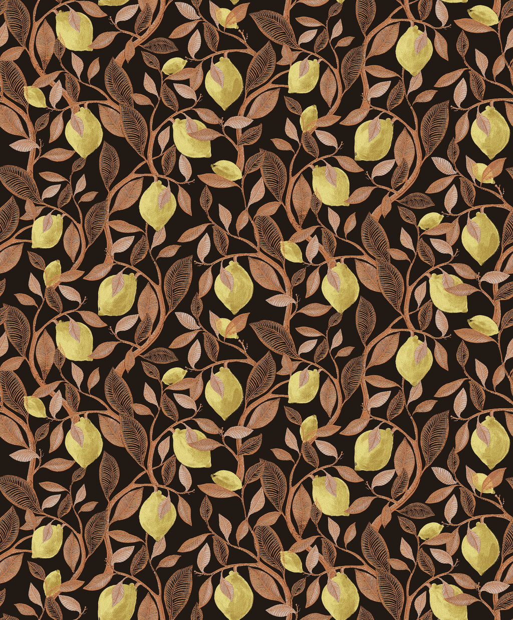 Masureel behang Limone Copper