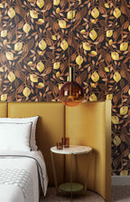 Masureel behang Limone Copper in interieur