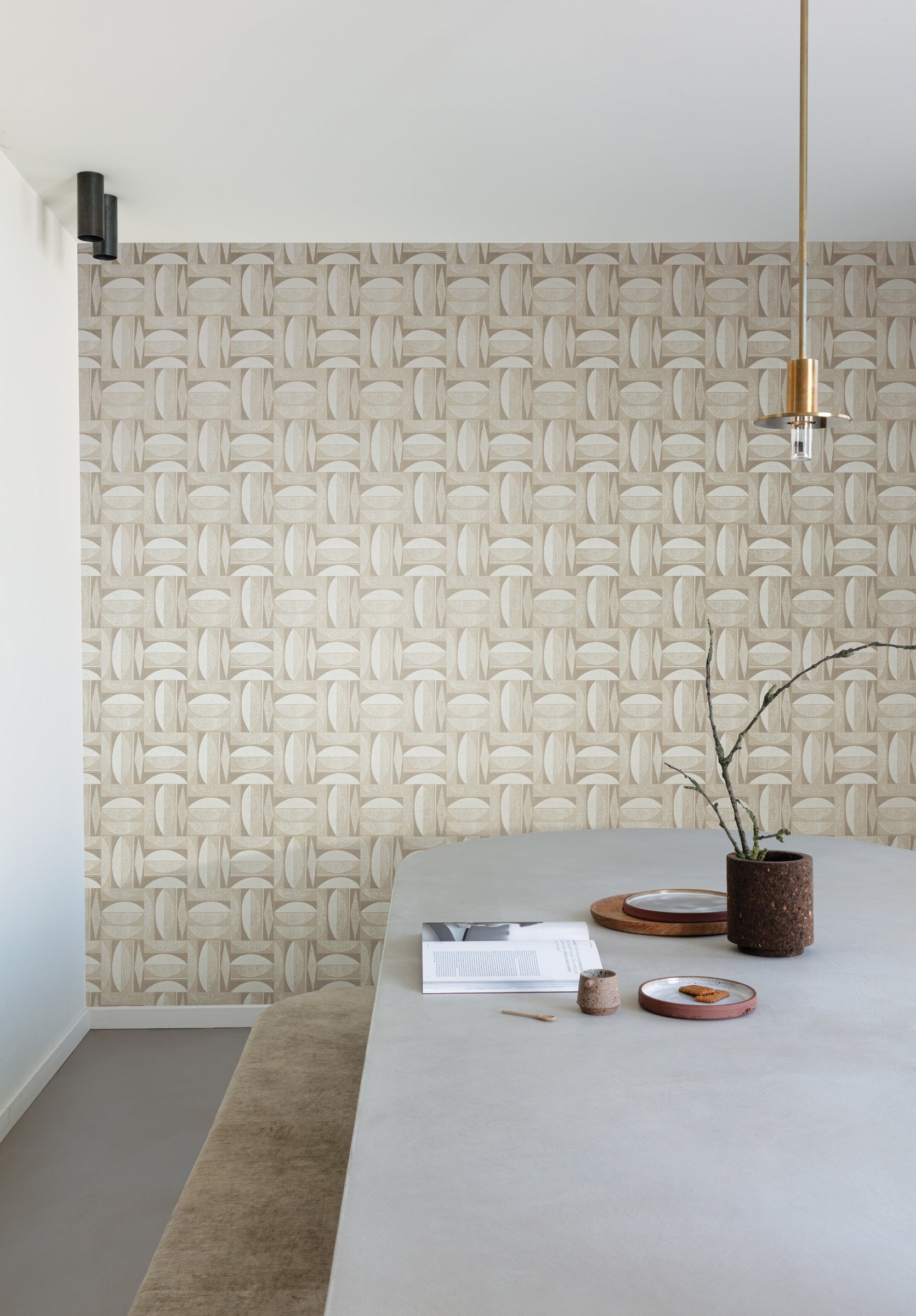 Masureel behang Occidens Desert in interieur