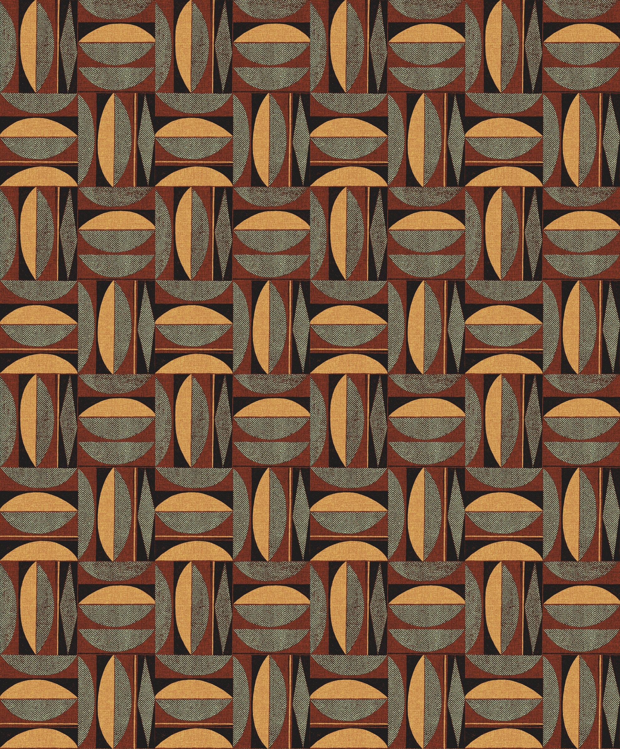 Masureel behang Occidens Russet