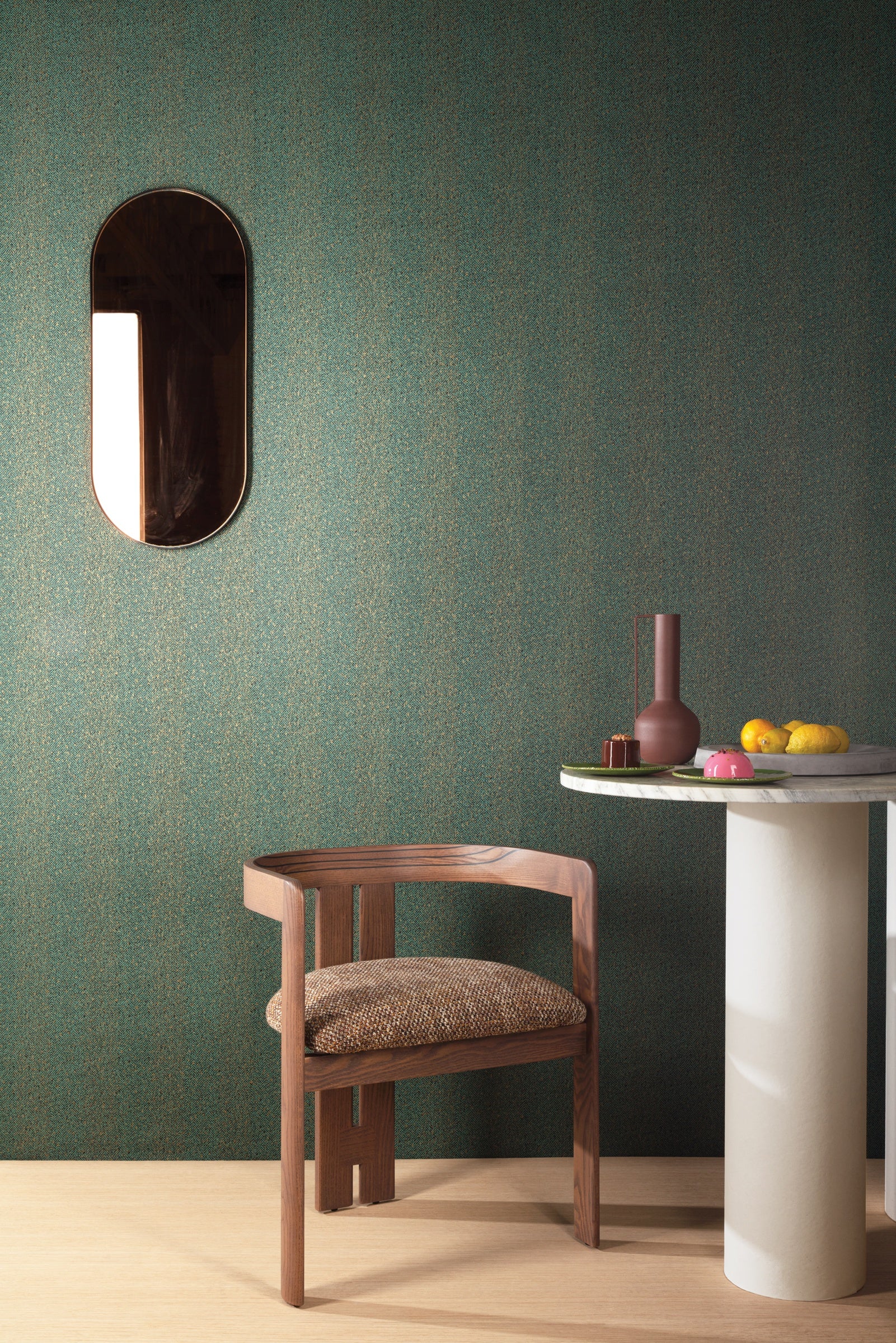 Masureel behang Hugo Arcadia in interieur