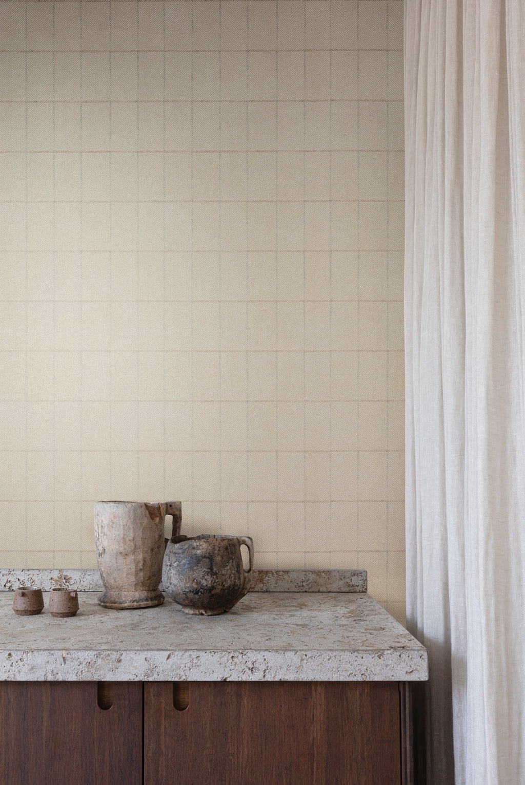 Masureel behang Pablo Desert in interieur