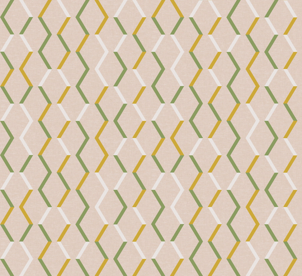 Masureel behang Zigzag Fawn