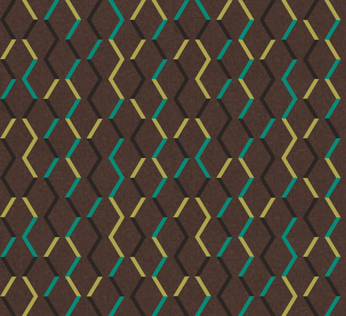 Masureel behang Zigzag Umber