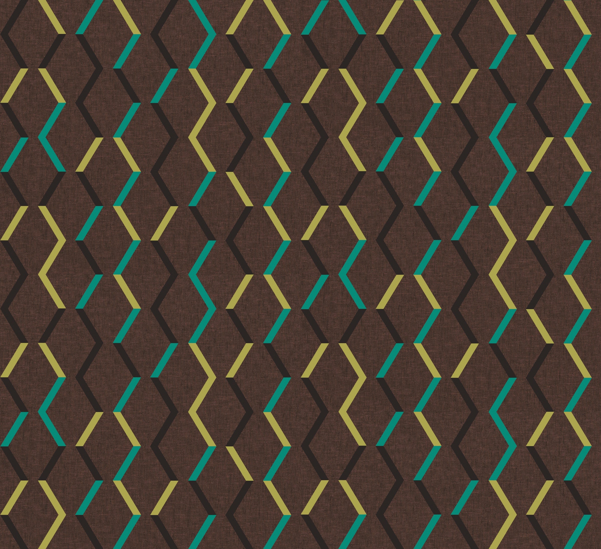 Masureel behang Zigzag Umber
