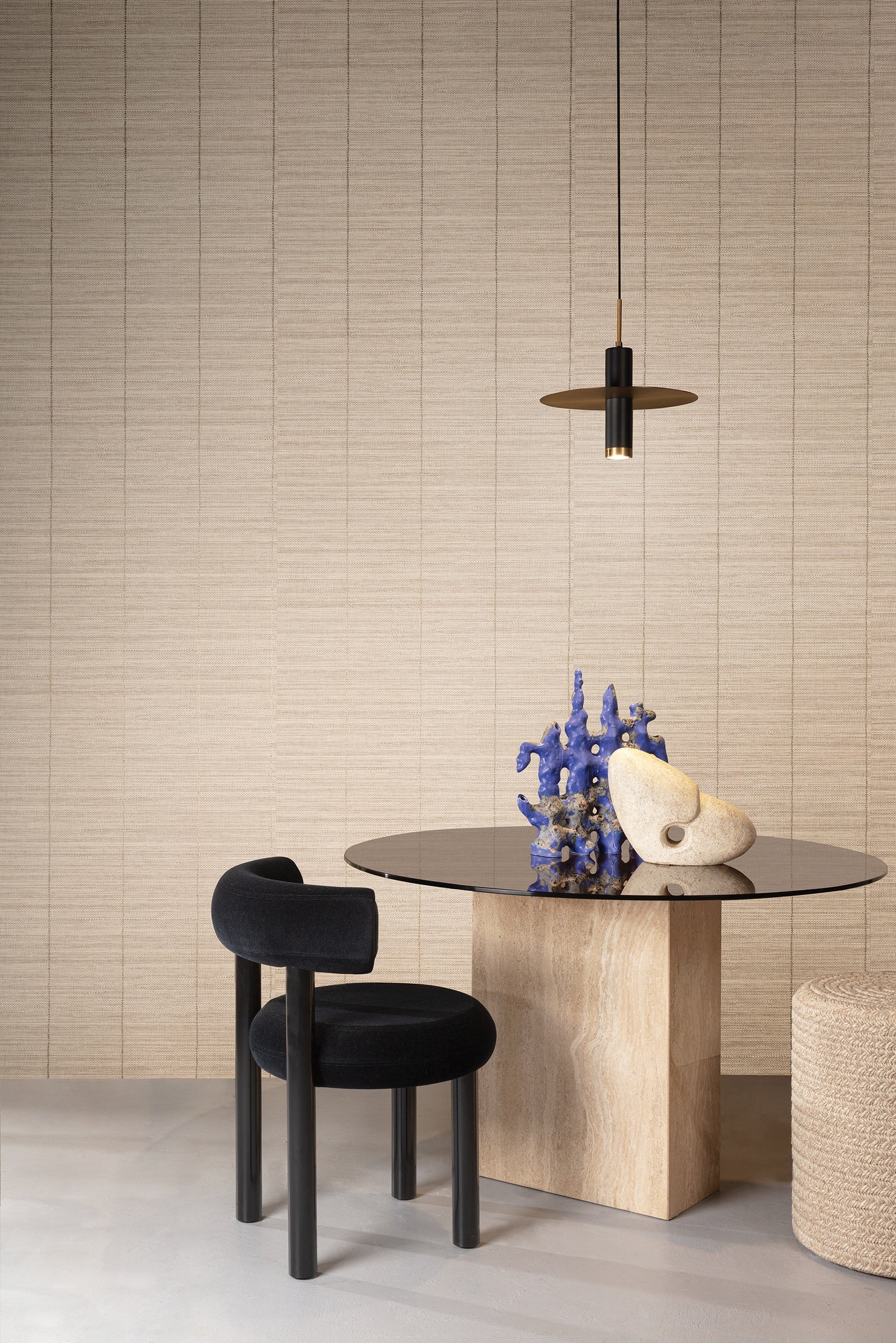 Masureel behang Safia Ivory in interieur
