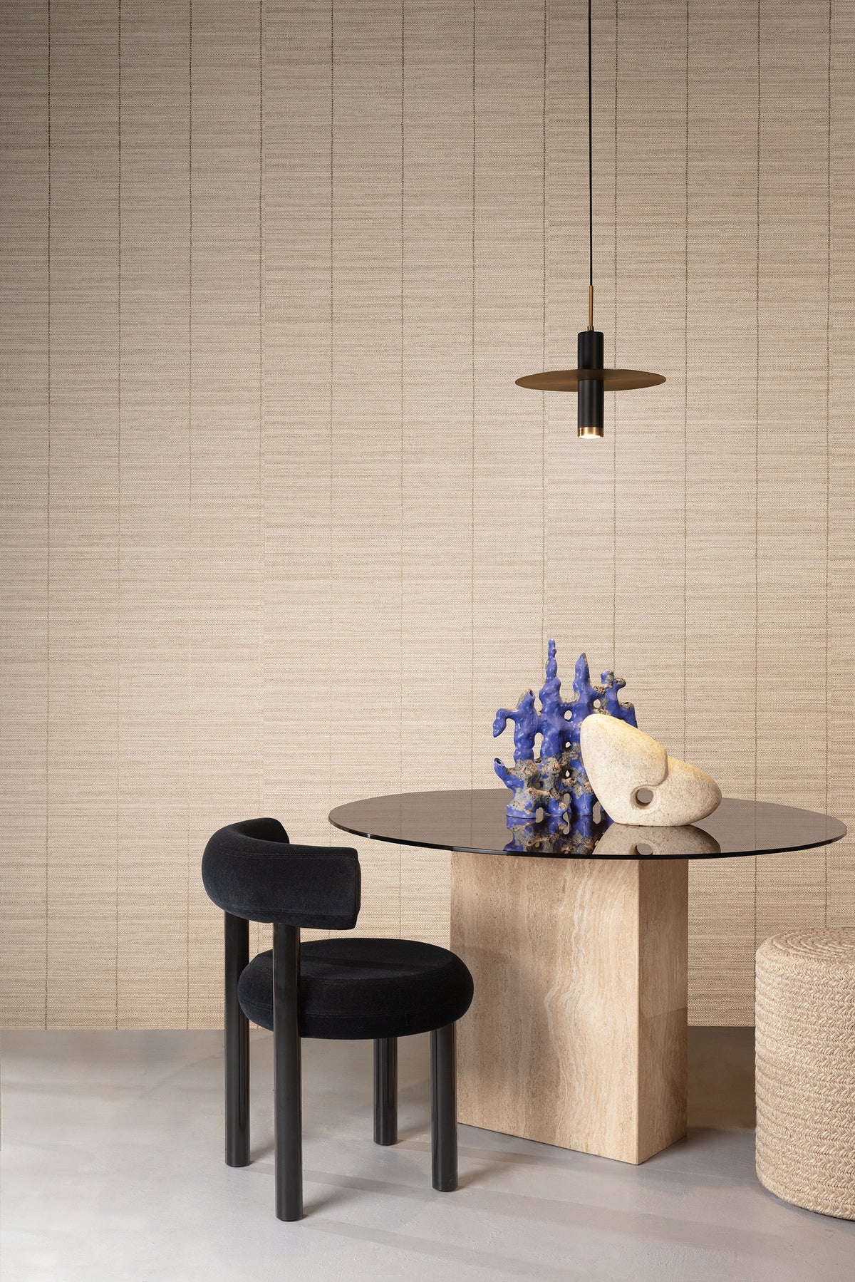 Masureel behang Safia Ivory in interieur