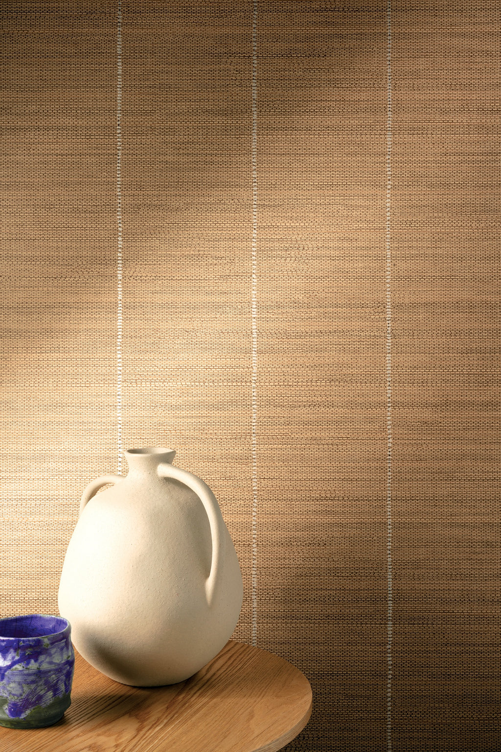 Masureel behang Safia Brass in interieur