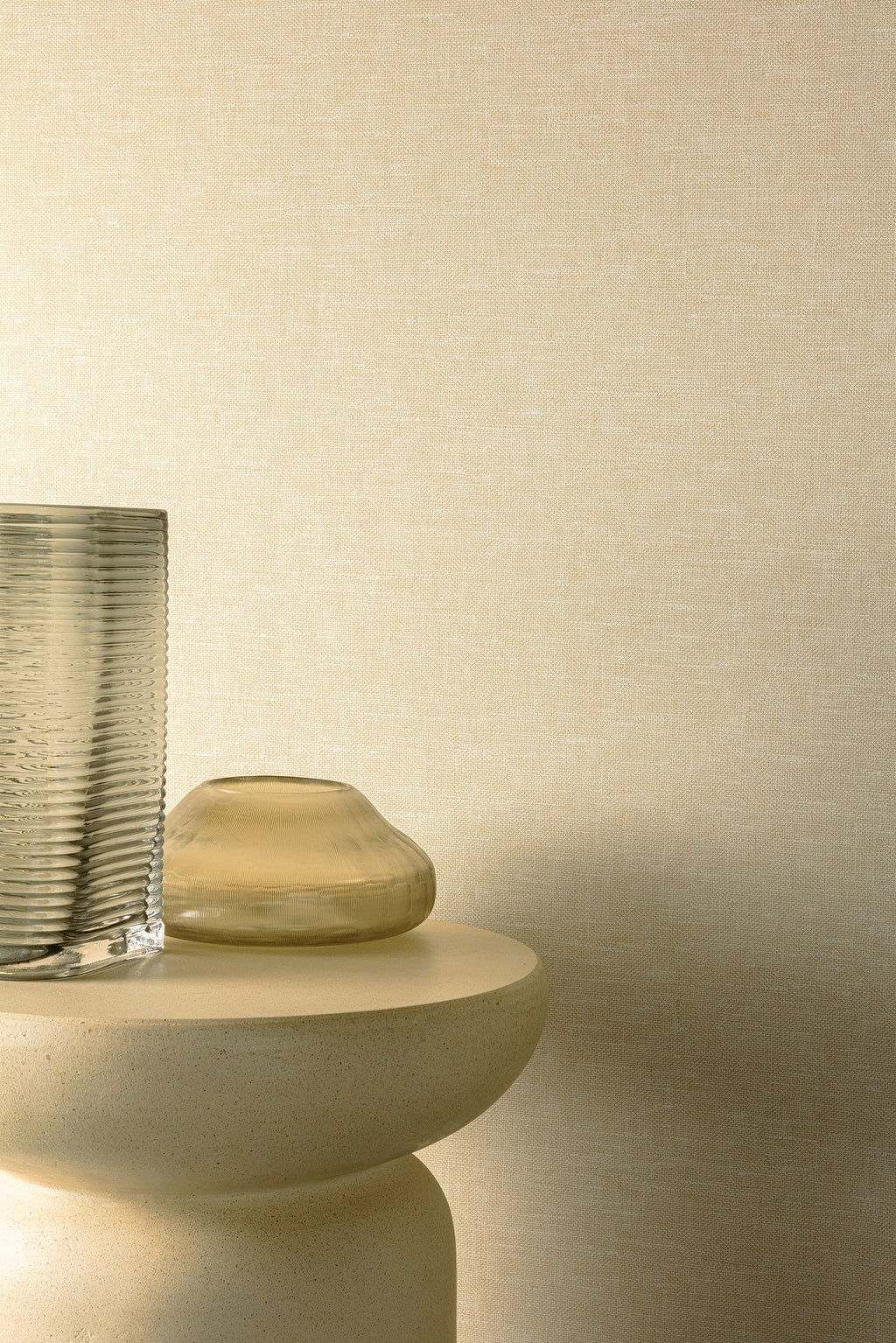 Masureel behang Telis Ivory in interieur