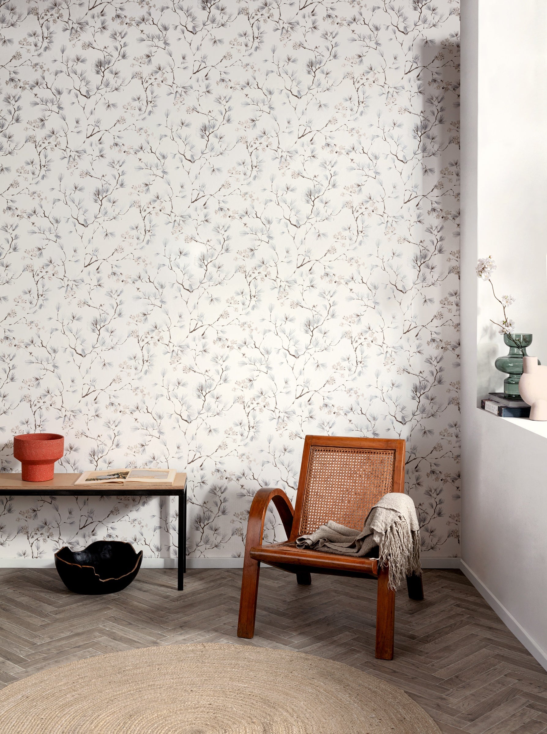 Masureel behang Haru Oyster in interieur