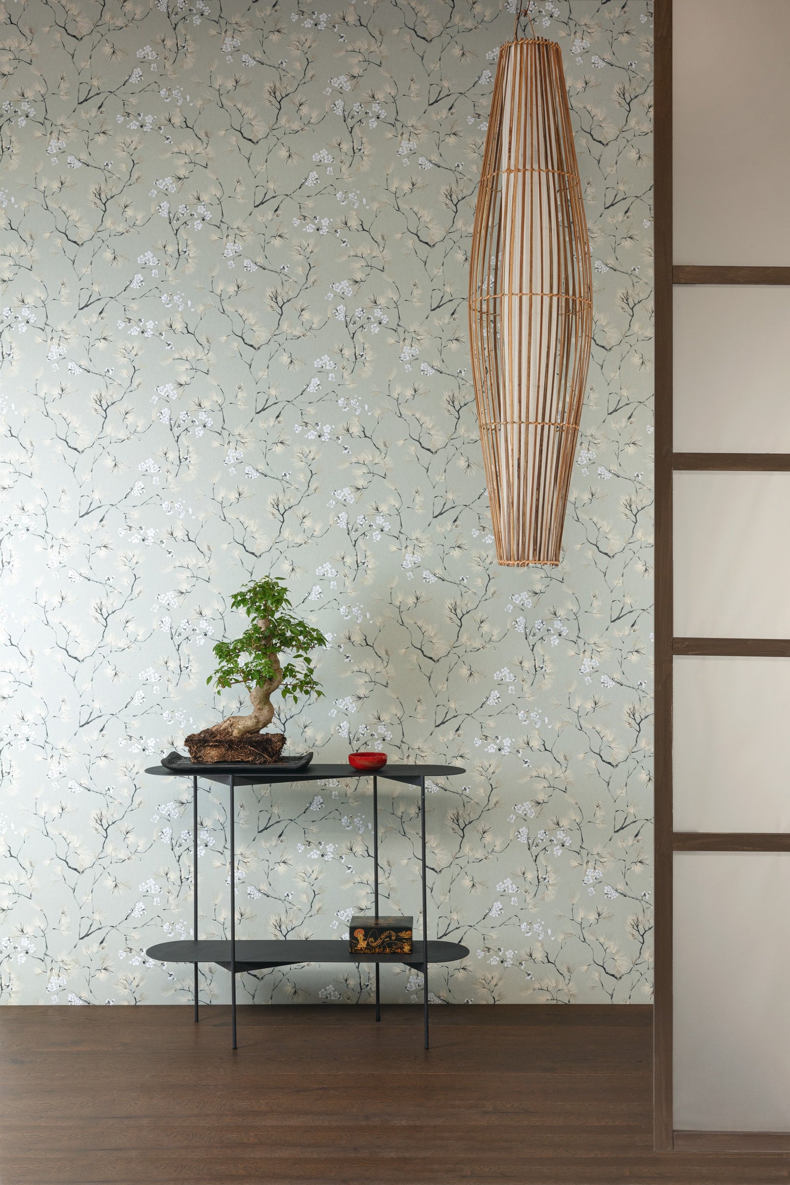 Masureel behang Haru Aurora in interieur
