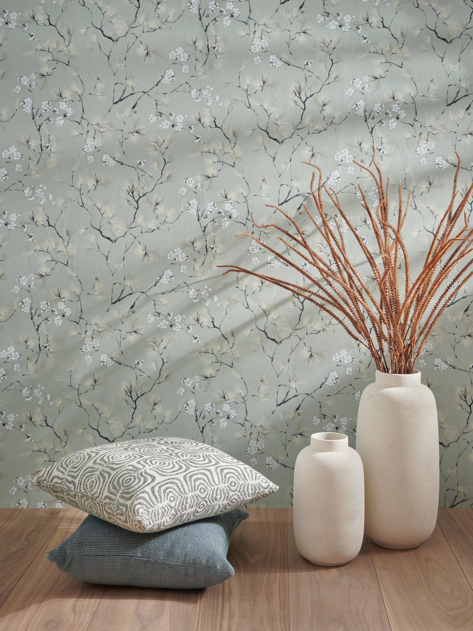 Masureel behang Haru Aurora in interieur
